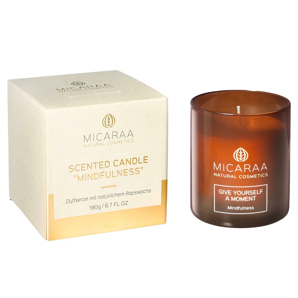 Duftkerze "Mindfulness" 100% Rapswachs